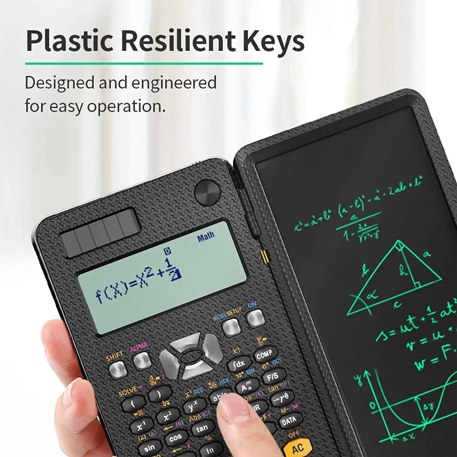 Math Calculator with Jotting Surface
