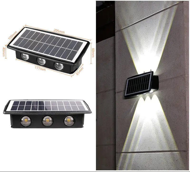 Eco-Friendly Solar Outdoor Wall Lights