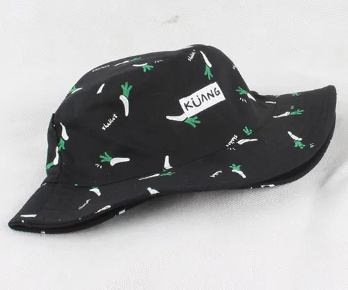Eye-Catching Banana Print Outdoor Hat
