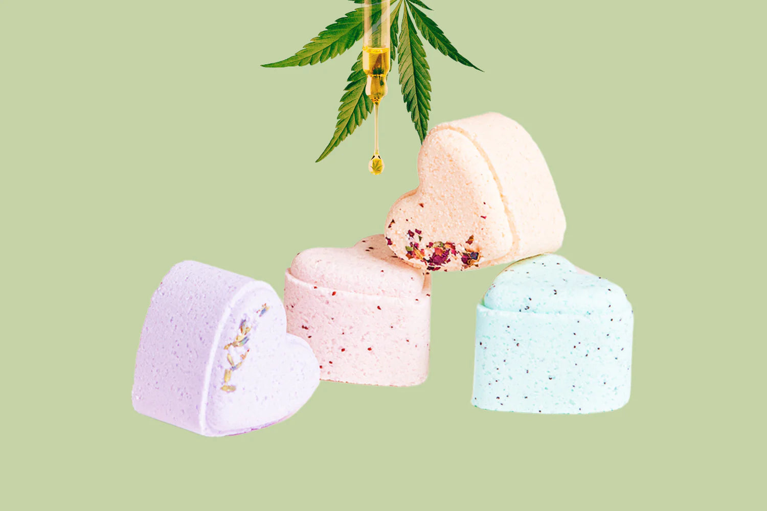 Organic CBD Oil Shower Steamers