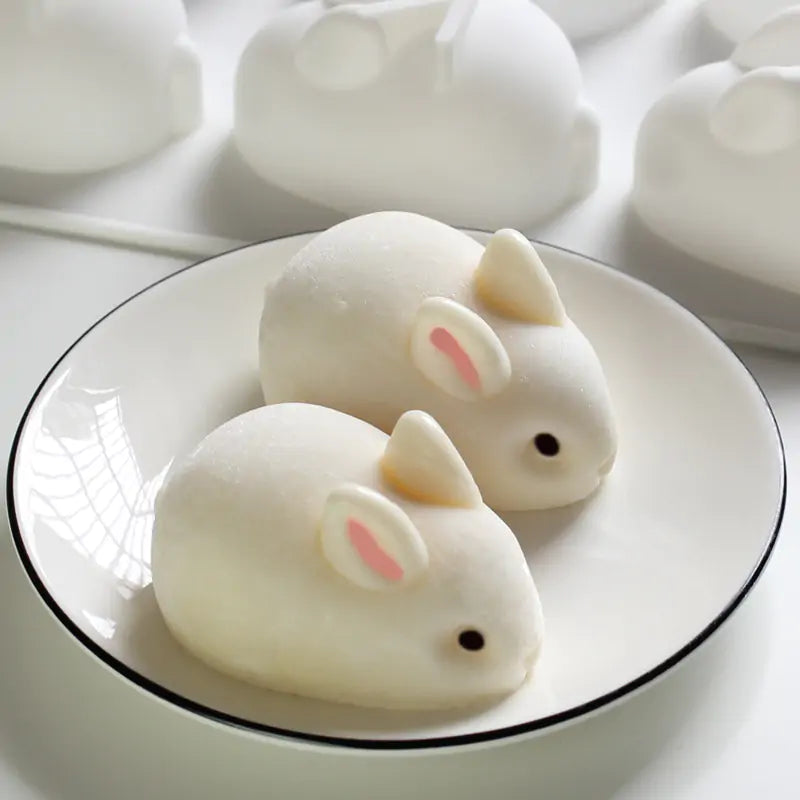 Premium Silicone Rabbit-Shaped Cake Mold