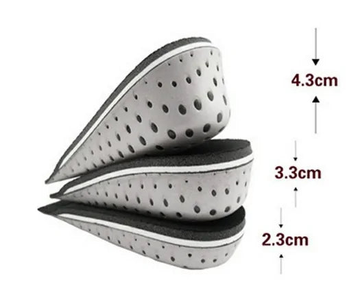 Lift-Increasing Foot Inserts