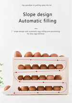 Multi-tier egg holder for refrigerator