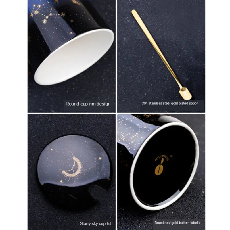 STOMART.CO.UK Constellations Creative Mugs Spoon