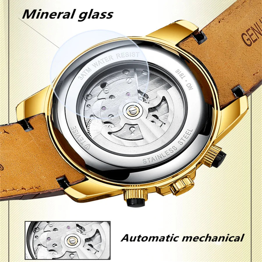 Men's Stylish Waterproof Watch