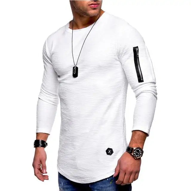 Precision-Cut Long Sleeve Top