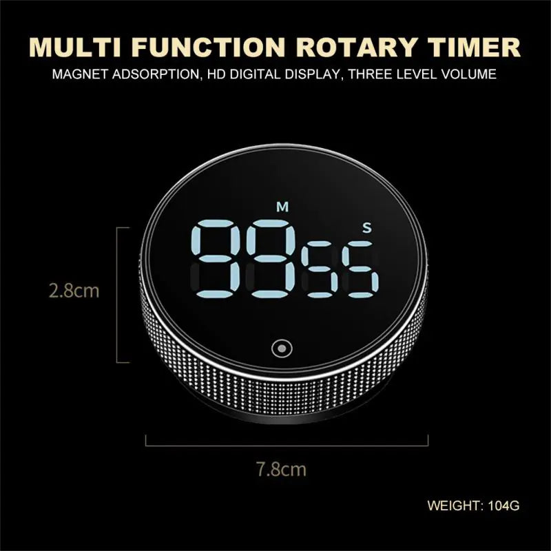 STOMART.CO.UK LED Digital Kitchen Timer Kitchen timer Free Text