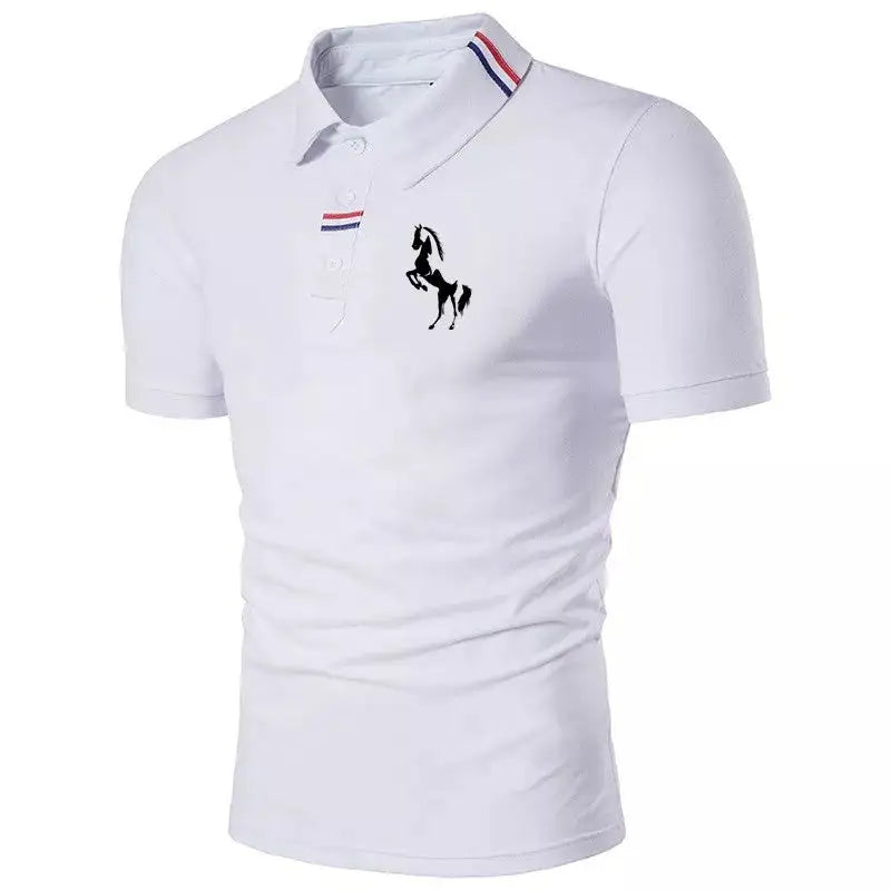 Comfort-Fit Men's Short Sleeve Polo