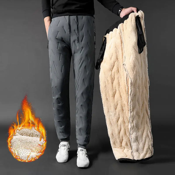 Men's Winter Lambswool Sweatpants