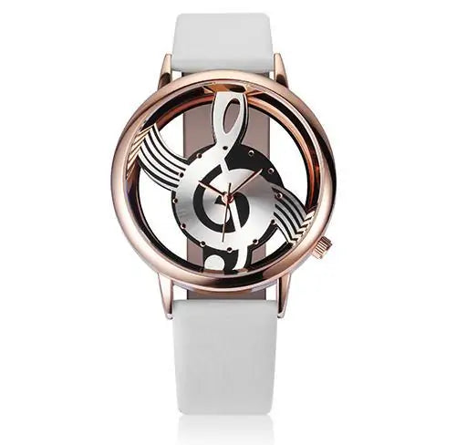 Classic G Clef Musical Wrist Watch