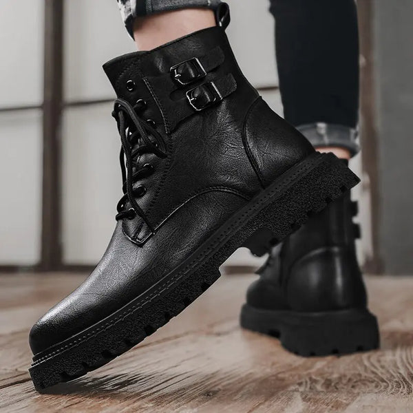 Top Quality  Ankle Leather Boots