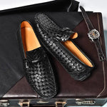 Aristocratic slip-on shoes