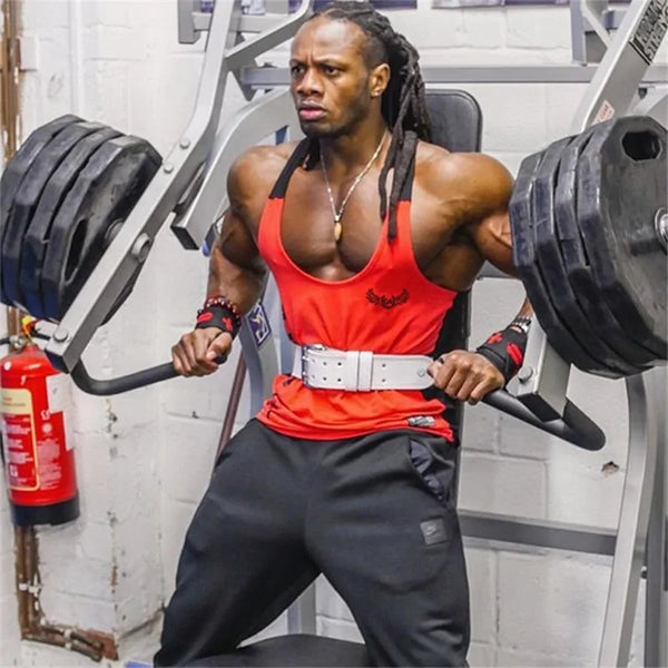 Crimson Workout Tank Top