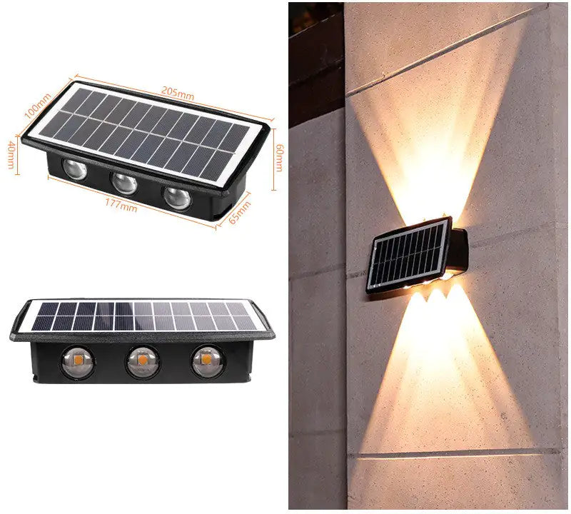 Waterproof Outdoor Solar Wall Lights