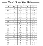 Chelsea Genuine Leather Ankle Boots Size Chart