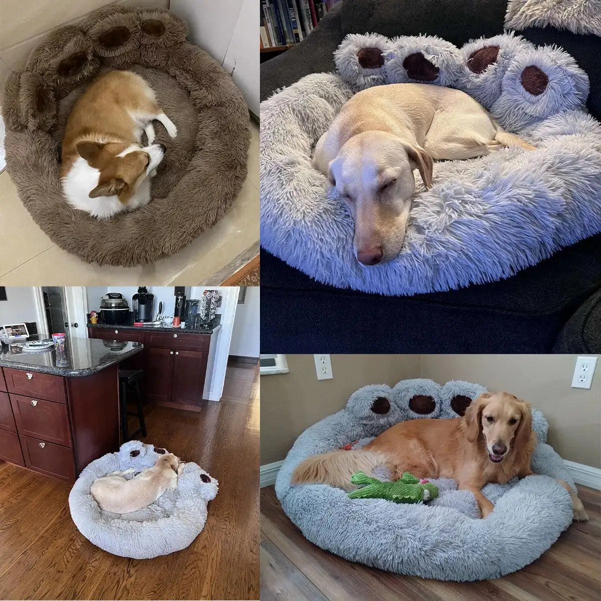 Pet Dog Plush Comfort Sofa Bed