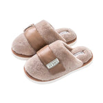 Warm indoor footwear