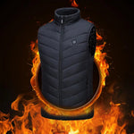 USB Rechargeable Smart Heating Vest