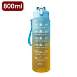 Time Marker Gym Workout Water Bottle