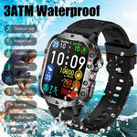 Men's Military Fitness Tracker Smartwatch