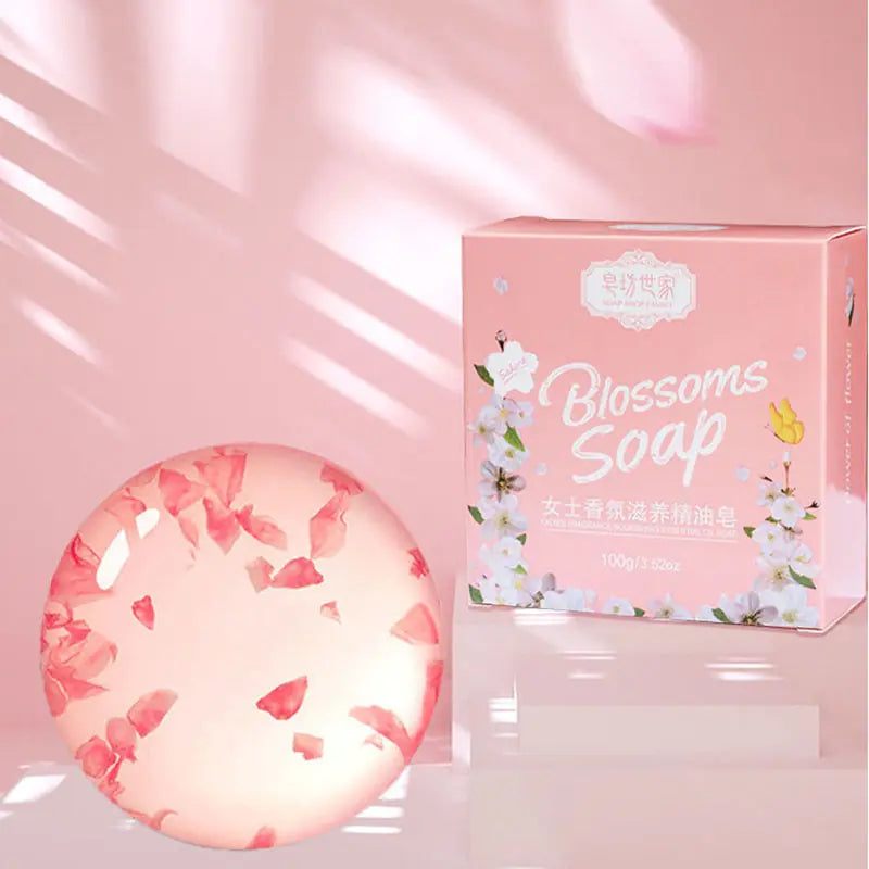 Cherry Blossom Petals Soap Bar