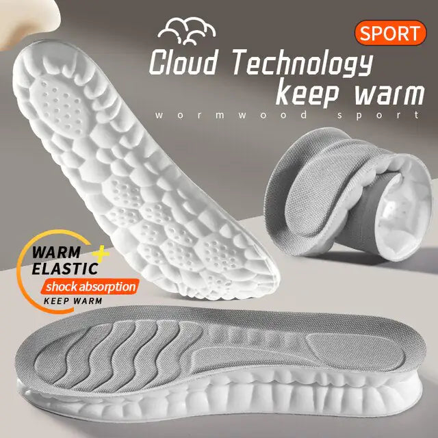 4D latex insoles