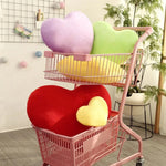 Home Decor Plush Heart-Shaped Pillow