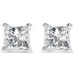 14K Gold Stud Diamond Earrings