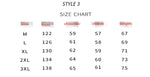Sporty Bomber Jacket Size Chart