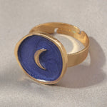 STOMART.CO.UK Astral Ring Black Jewellery & Watches Free Text