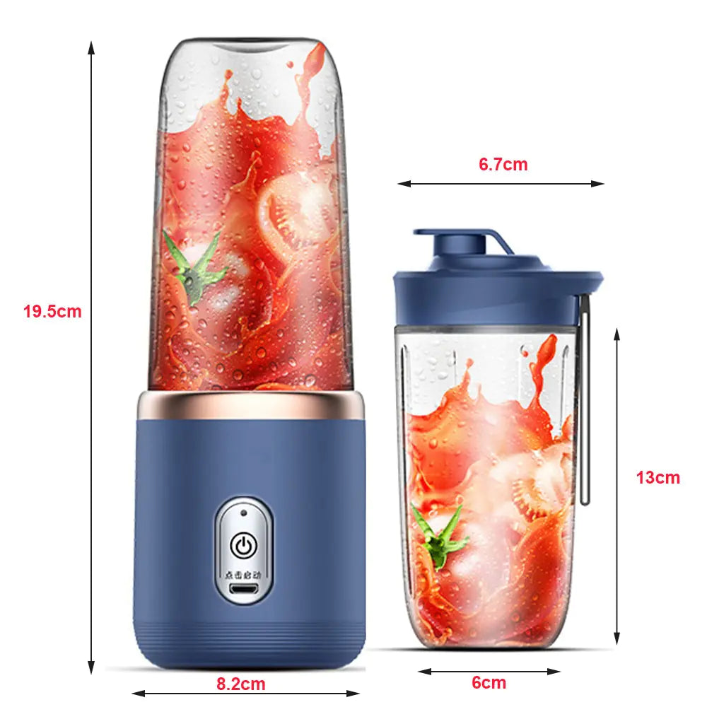 STOMART.CO.UK Portable Juicer Cup Juicer Fruit Kitchen Free Text