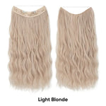 Effortless Clip-in Synthetic Hair Waves