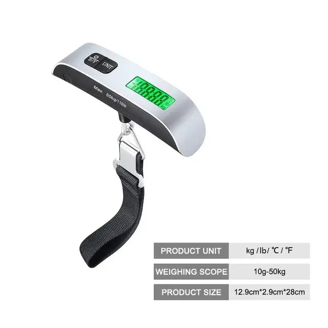 Compact Travel Scale for Suitcases