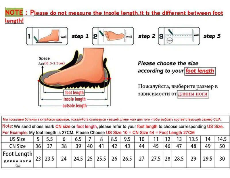 Red Bottom Dandelion Leather Shoes Size Chart