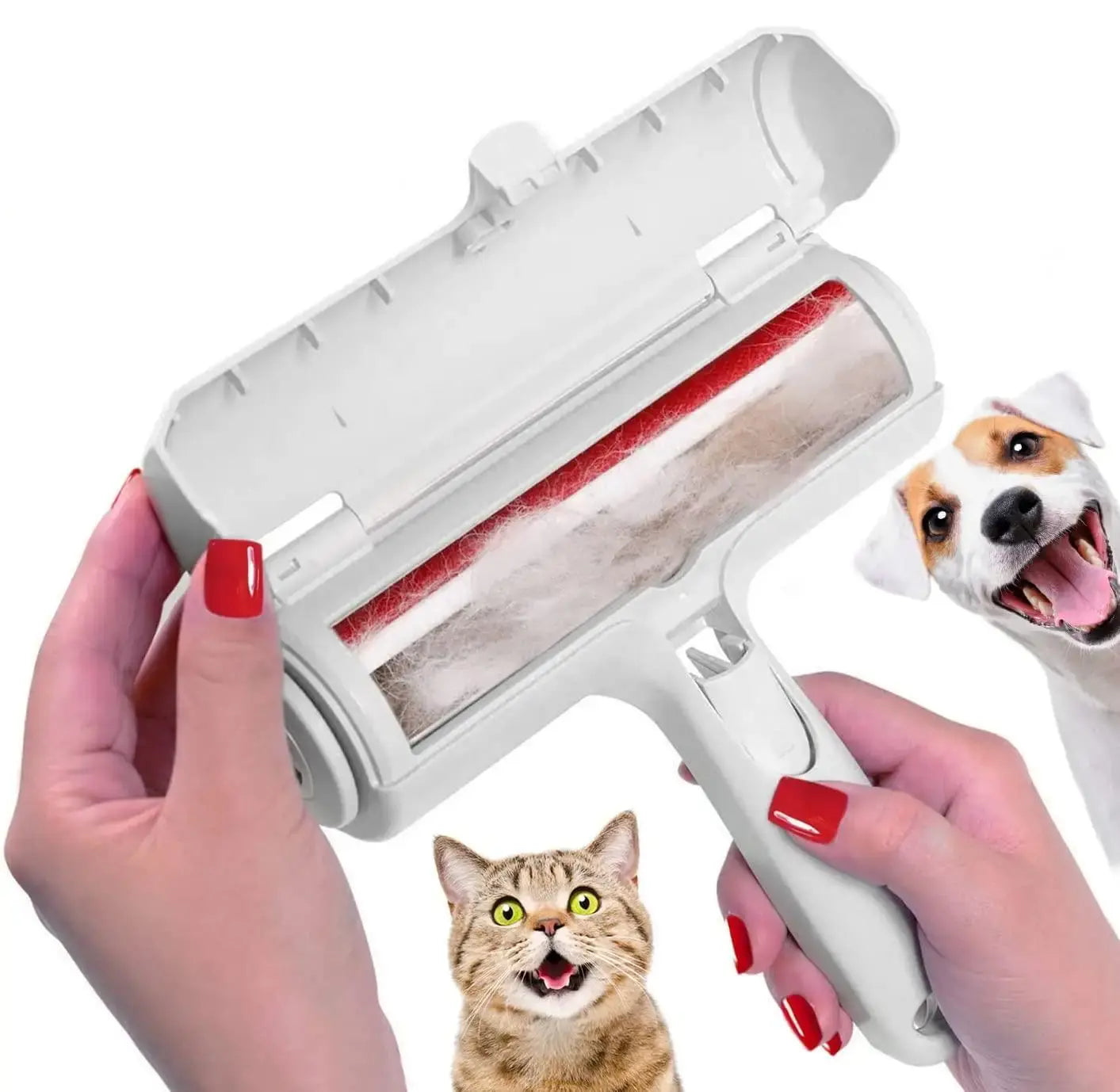 Mess-Free Pet Hair Grooming Roller