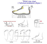 Steel Toe Athletic Safety Sneakers Size Chart