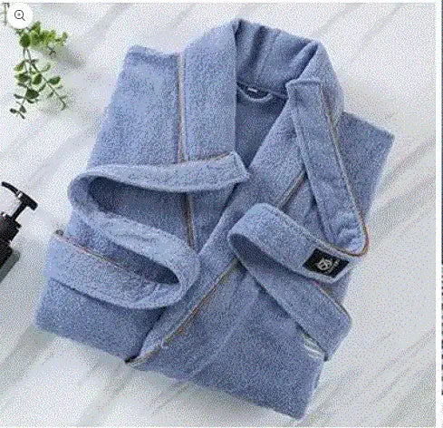 Women's 100% Cotton Shower Bathrobe