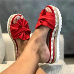 Stylish Platform Wedge Slippers