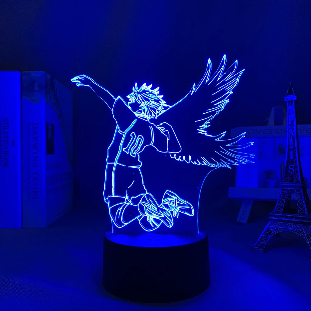 Manga Haikyuu Room Decor 3d Lamp