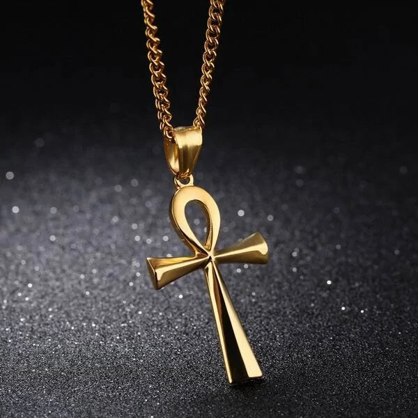 Egyptian cross necklace