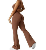 Women's Flex Fit Zippered Yoga Bodysuit