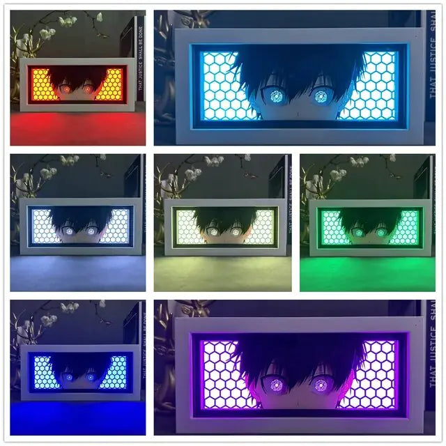 Lightbox Yoichi Isagi Blue Lock For Room Decoration