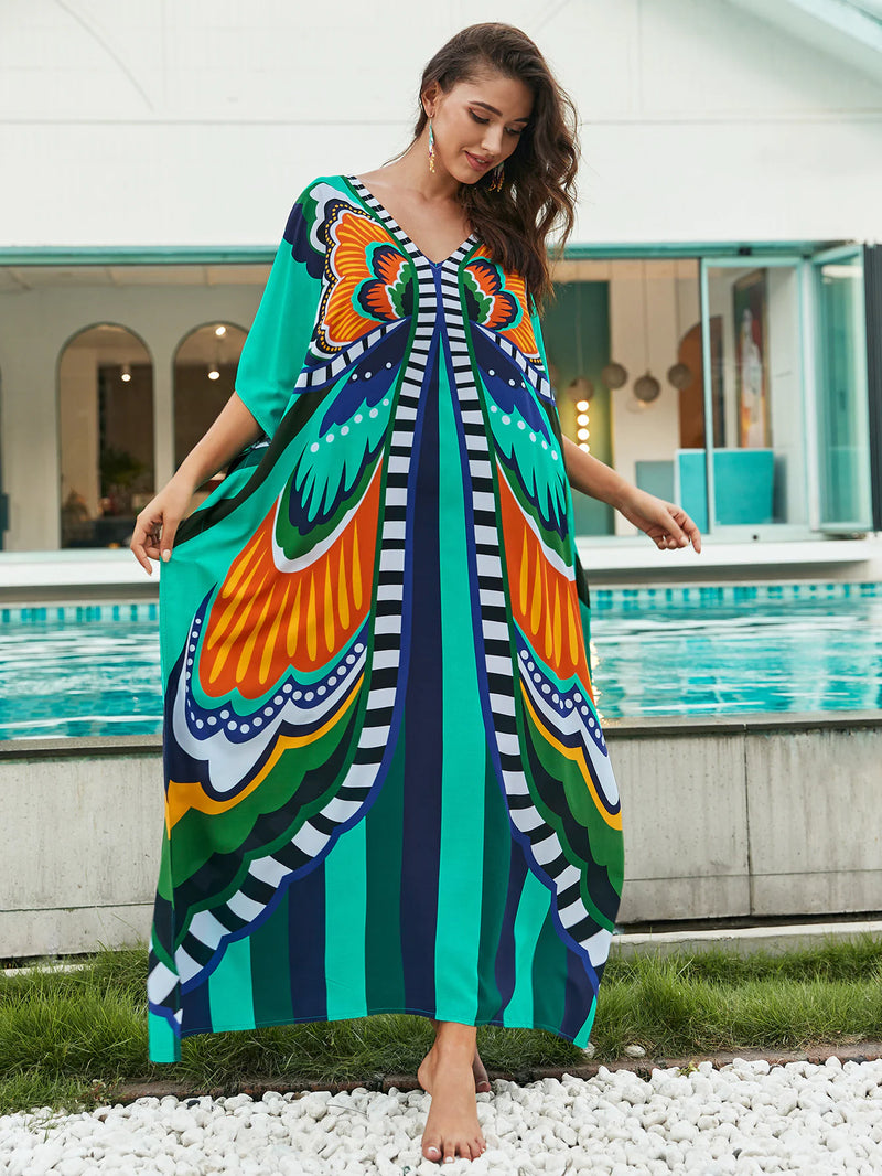 Women's Cotton Beach Long Dress
