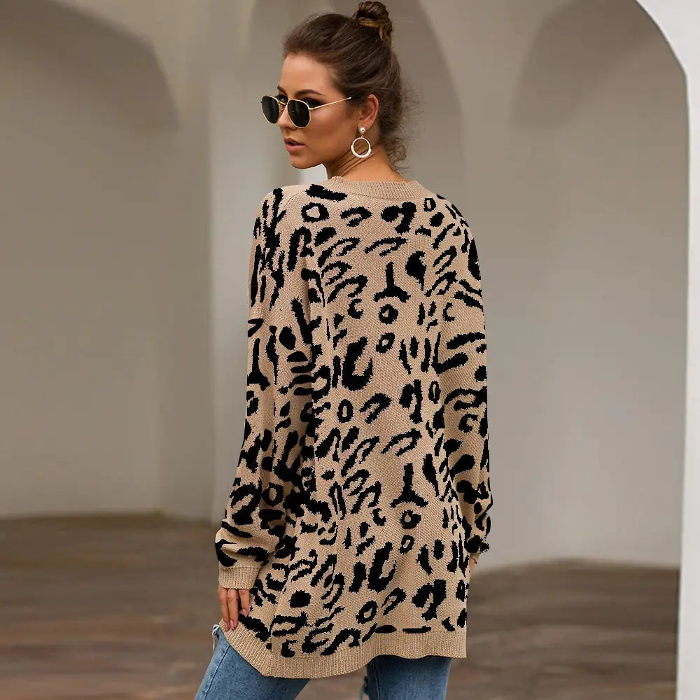 Women's Bellezze Leona Leopard Print Coat