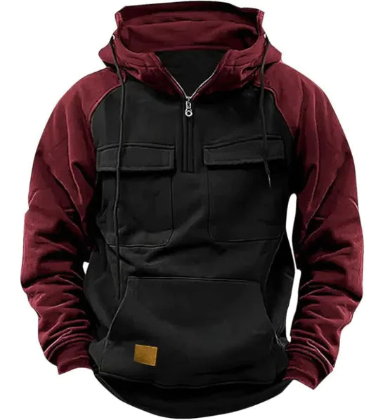 Sweat shirt with zipper