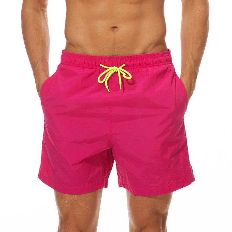 Pink Beach Trunks