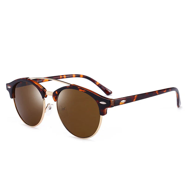 Eyewear Fashion Round Polarized Sunglasses