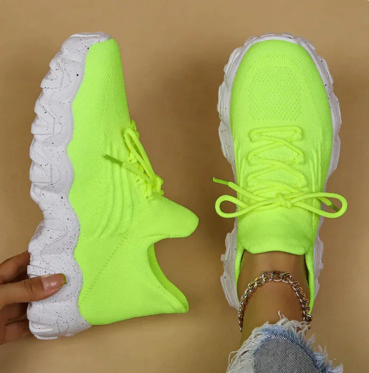 Trendy Cushioned Sole Trainers