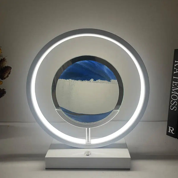 Crescent Sandscape LED Lamp