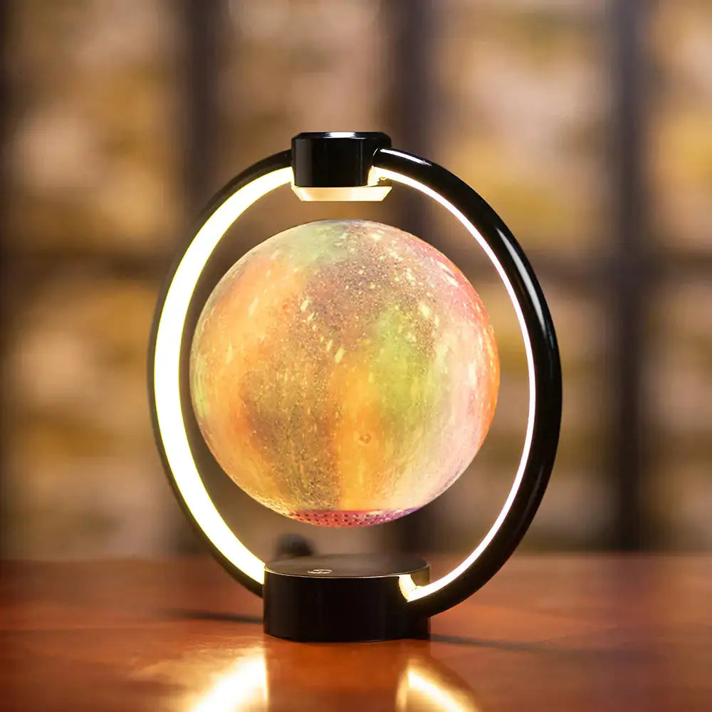 Maglev 3D Bluetooth Speaker Planet Lamp